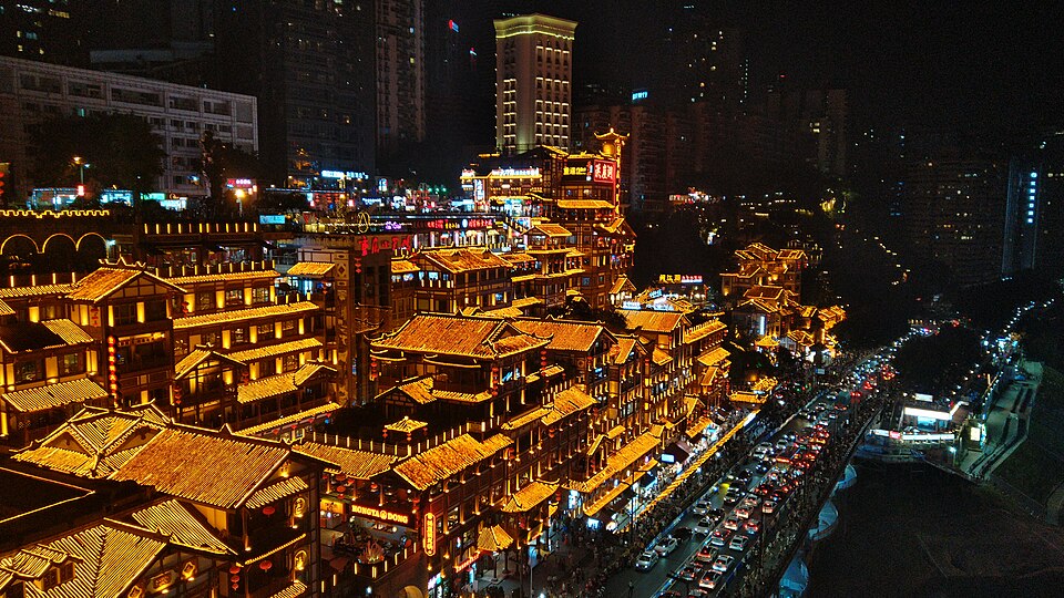Hongya Cave & Jiefangbei in Chongqing