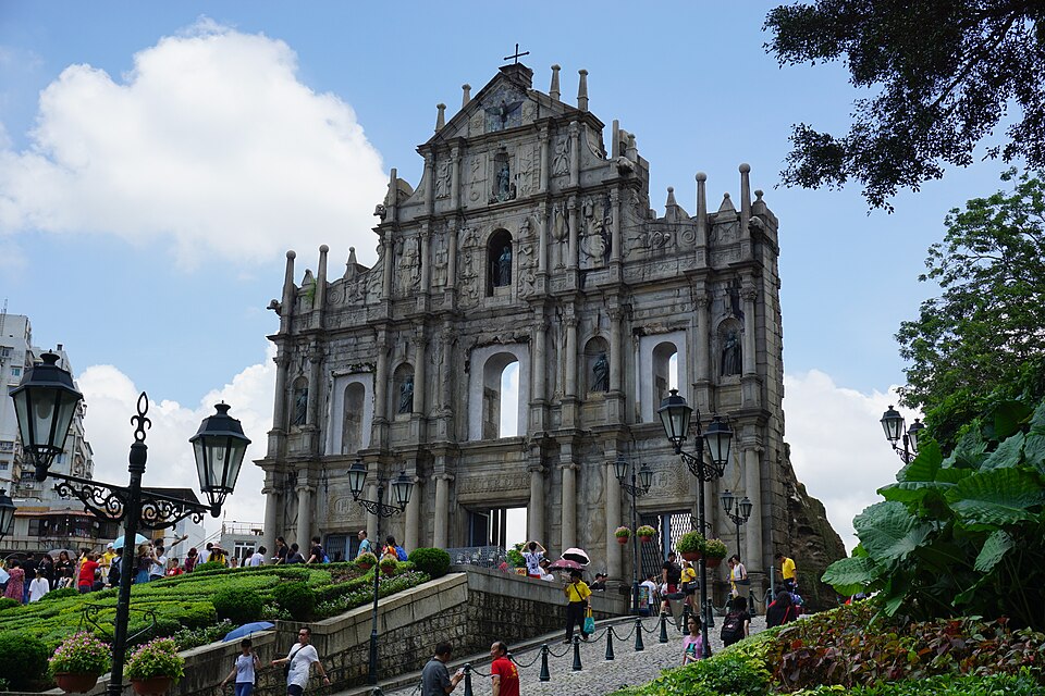 Ruines de Saint-Paul à Macao