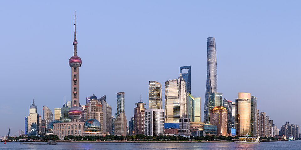 Lujiazui Skyline & Shanghai Tower in Shanghai