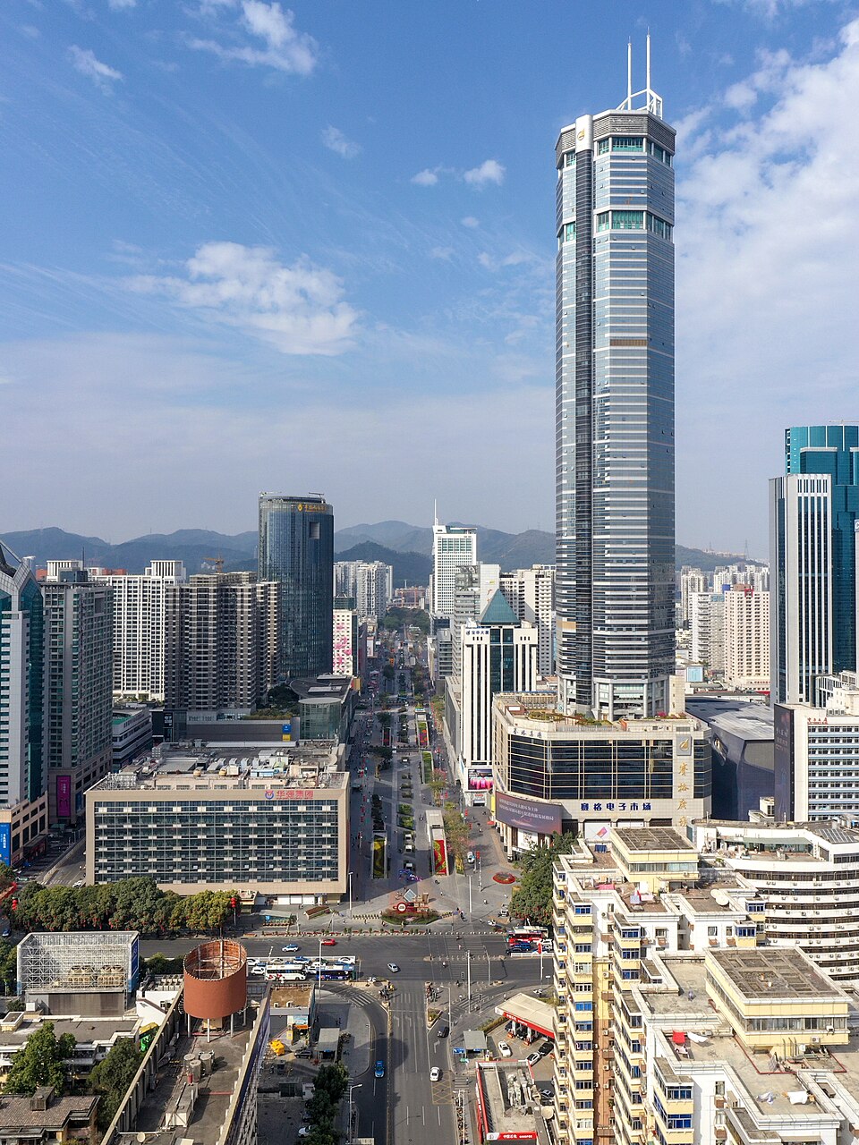Huaqiangbei Electronics District in Shenzhen