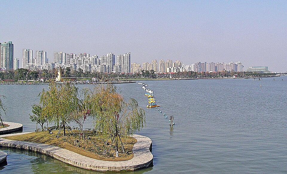 Lac Jinji à Suzhou