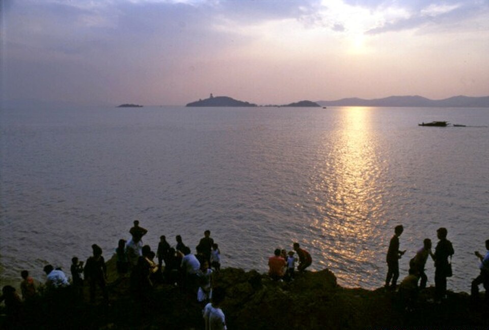 Yuantouzhu sur le lac Taihu à Wuxi
