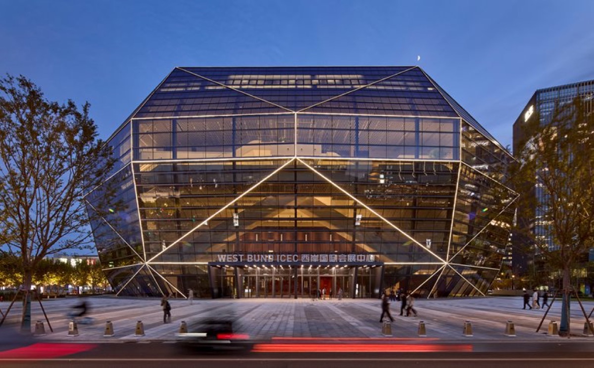 West Bund International Convention and Exhibition Center in Shanghai