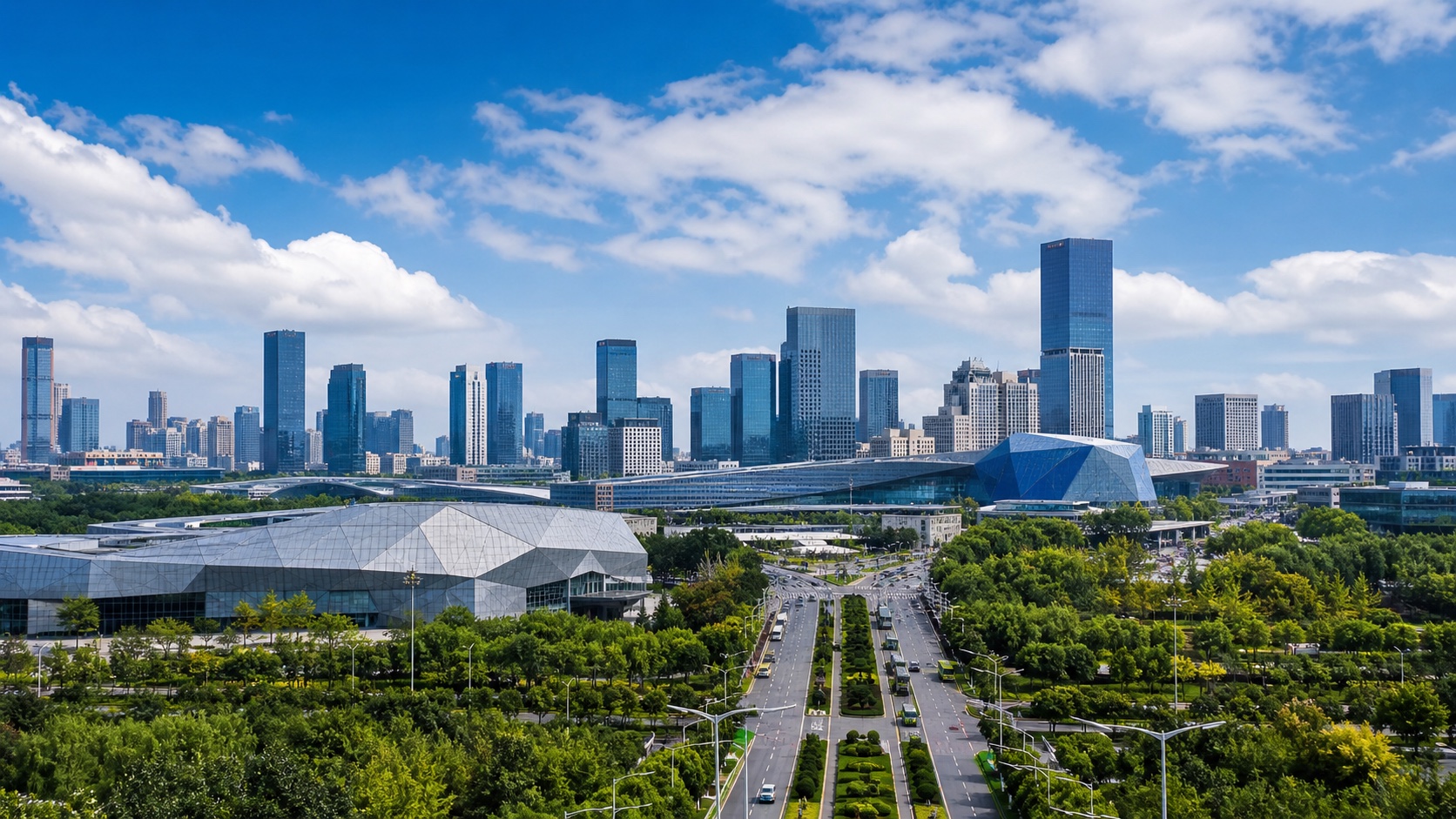 沈阳城市商务景观